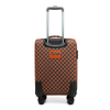 08 Monica muse Fashion Checkerboard Pattern Luggage 