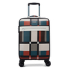 Monica Muse 20-inch Classic Vintage Checkless Luggage