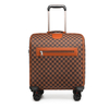 08 Monica muse Fashion Checkerboard Pattern Luggage 